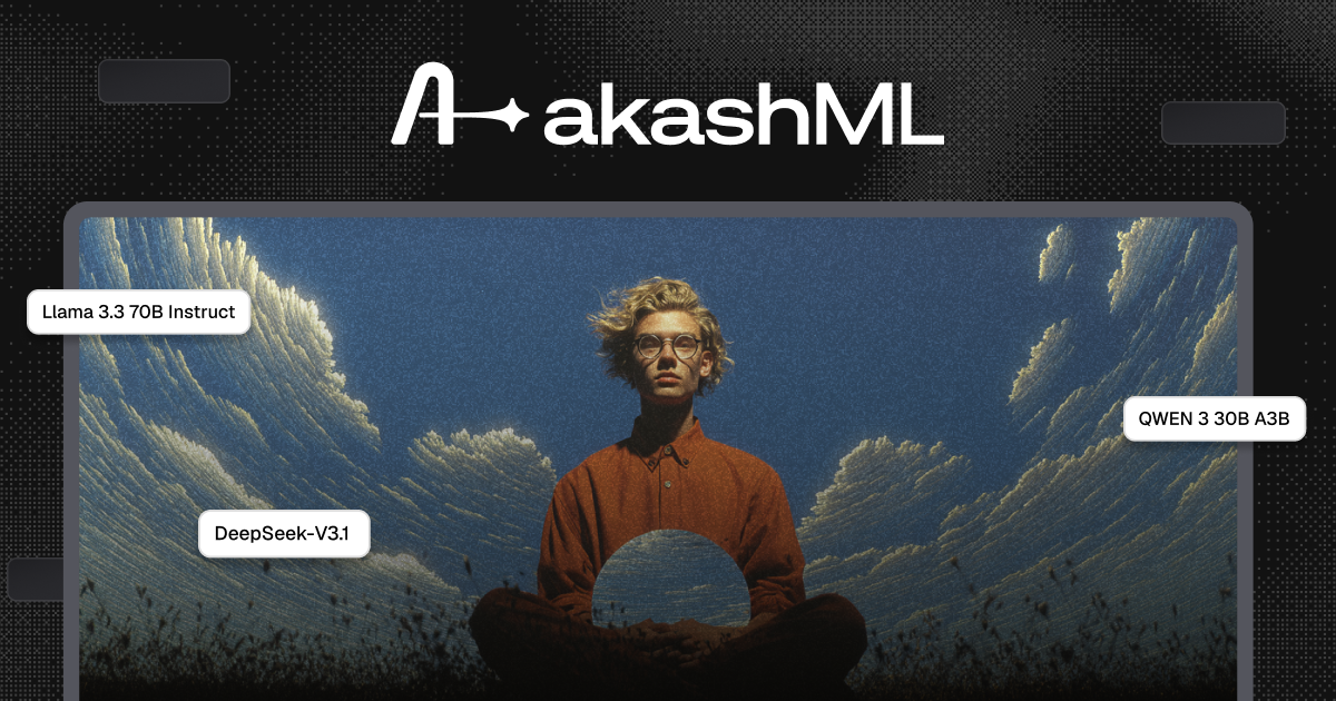 AkashML — is up and serving frontier models that you can easily switch to with out leaving claude…